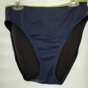 Victoria Secret Navy Swim Bottoms (M)